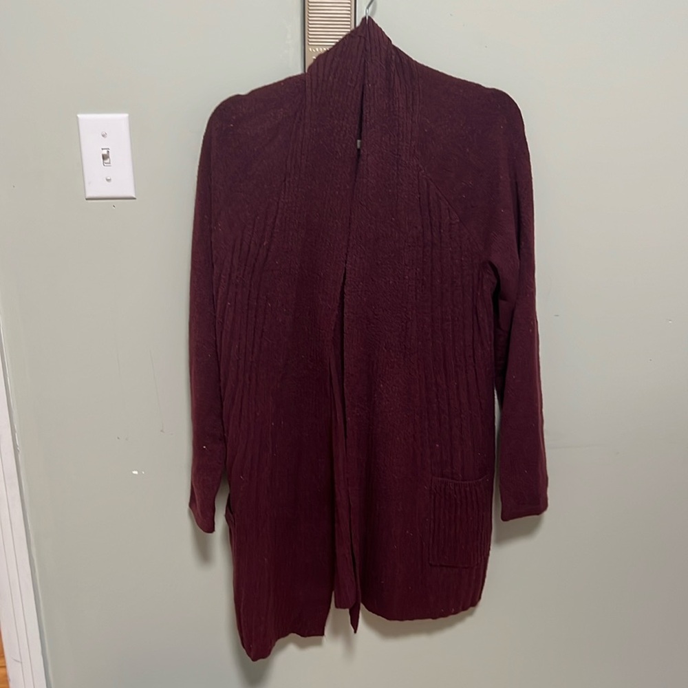 Cranberry cardigan